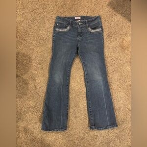 Girls Flared Bootcut Jeans
